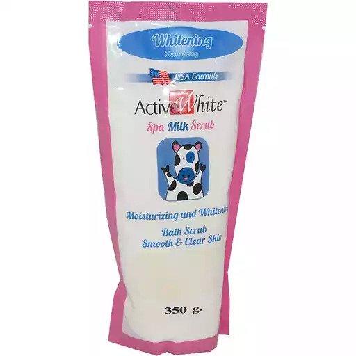 Active White Milk Salt Body Scrub Refill 350g