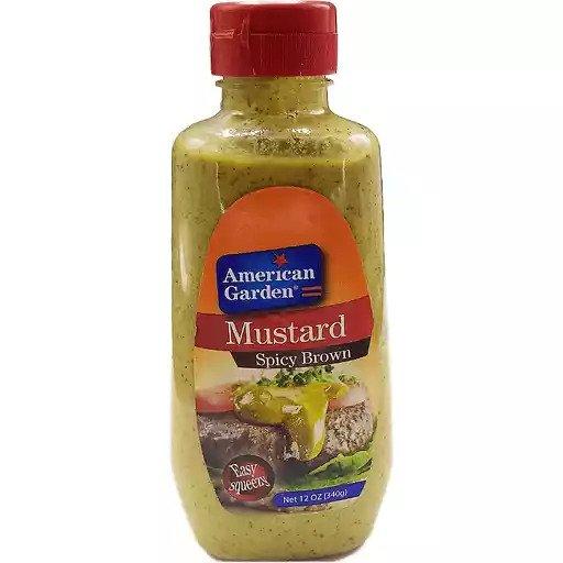 American Garden Mustard Spicy Brown 12oz