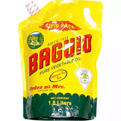 Baguio Coconut Oil Stand Up Pouch 1.8L