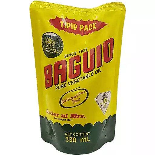 Baguio Vegetable Oil Stand Up Pouch 330ml