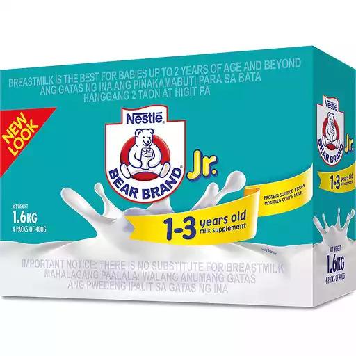 Bear Brand Jr 1+ Milk Supplement - 1.6kg