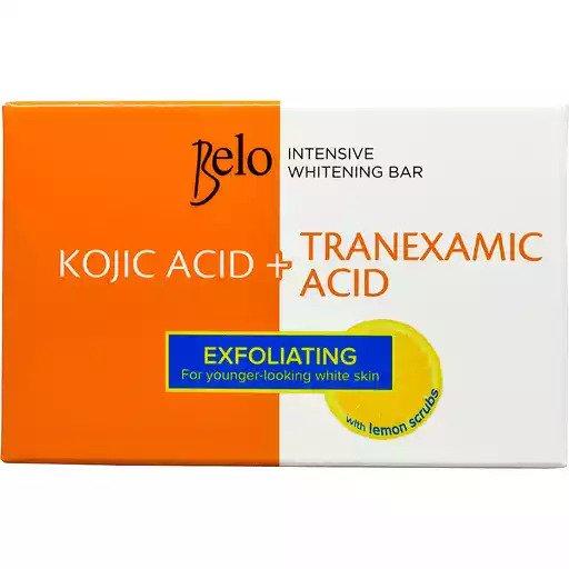 Belo Intensive Whitening Bar With Lemon Scrubs 65g