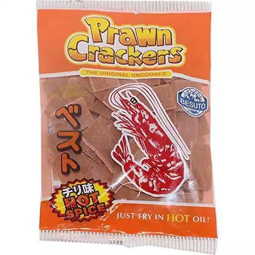 Besuto Prawn Crackers Hot & Spicy - 100g
