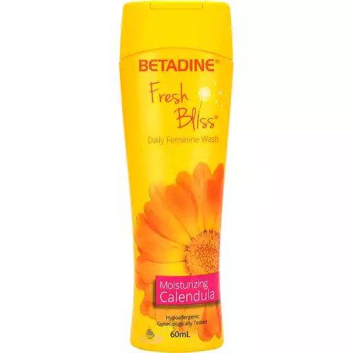 Betadine Feminine Wash Moisturizing Calendula - 60ml