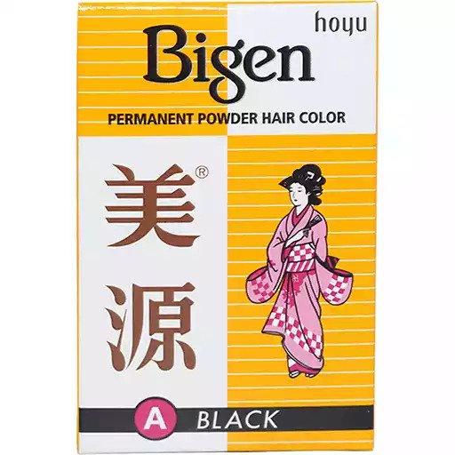 Bigen A-natural Black Hair Colourants Powder 5g