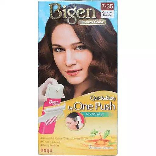 Bigen Cream Color Caramel Blonde 7-35