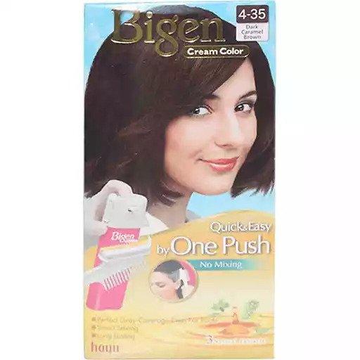 Bigen Dark Caramel Brown Hair Colourants No435