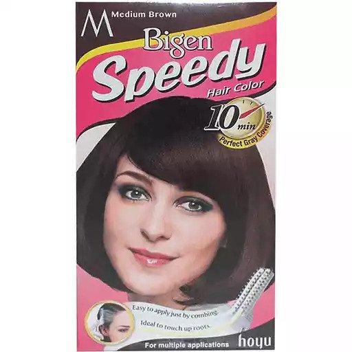 Bigen Hair Color Speedy M-medium Brown 40g