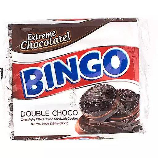 Bingo Double Choco Biscuits - 10pcs