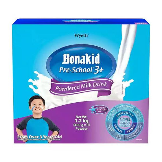 Bonakid Pre-School 3+ (3+ years) Powdered Milk Drink - 1.2kg