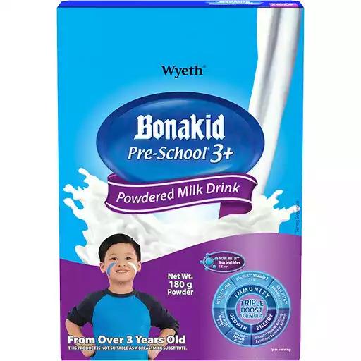 Bonakid Pre-School 3+ Powdered Milk Drink - 180g