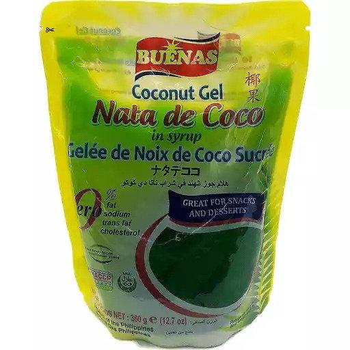 Buenas Green Nata De Coco - 360g