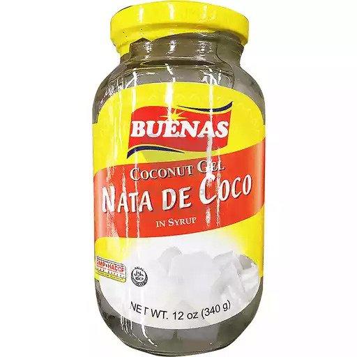 Buenas White Nata De Coco - 12oz