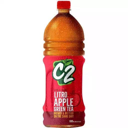 C2 Green Tea Apple - 1L