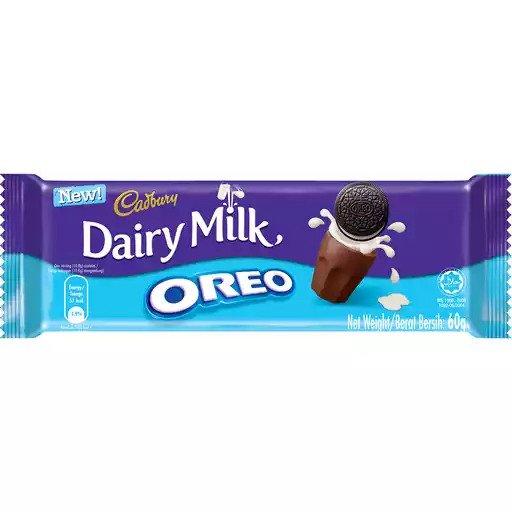 Cadbury Chocolate Dairy Milk Oreo - 60g
