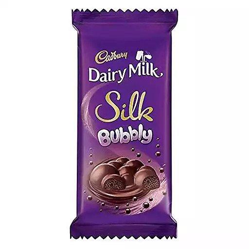Cadbury Chocolate Milk Silk Bubbly - 50g