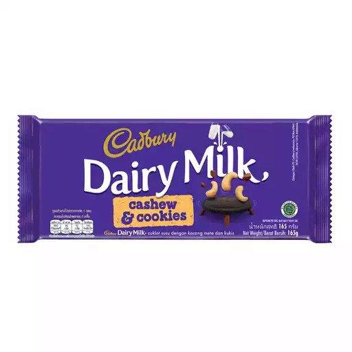 Cadbury Dairy Milk Cashew & Cookies - 165g
