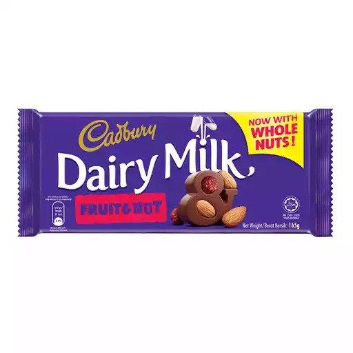 Cadbury Dairy Milk Fruit & Nut Chocolate - 165g