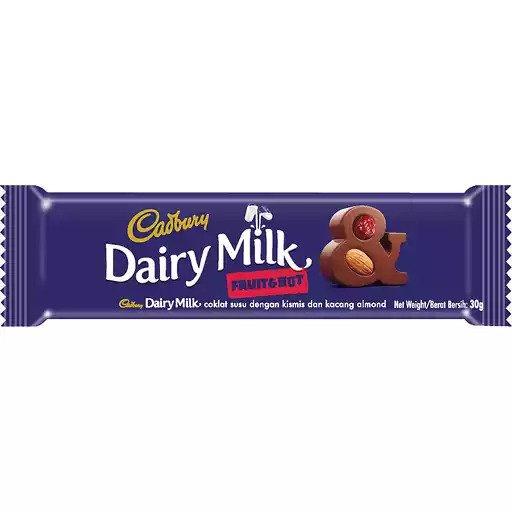 Cadbury Dairy Milk Fruit & Nut Chocolate - 30g