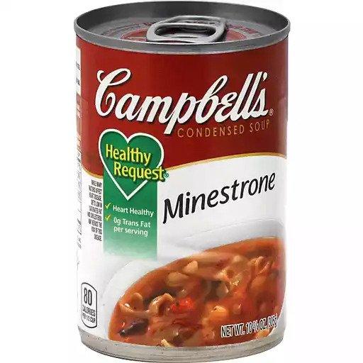 Campbells Soup Healthy Minestrone - 10.5oz