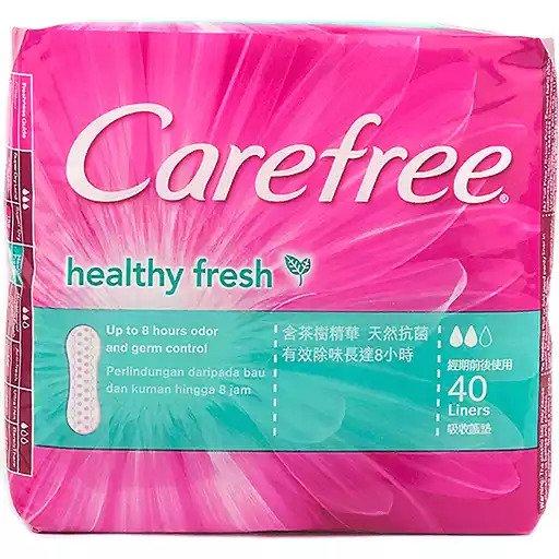 Carefree Pantyliner Healthy Fresh 40s