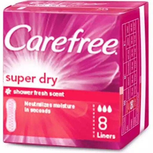 Carefree Pantyliner Superdry Scented 8s