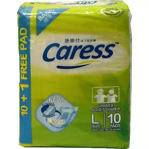 Caress Adult Diaper Basic Scented Large 10s