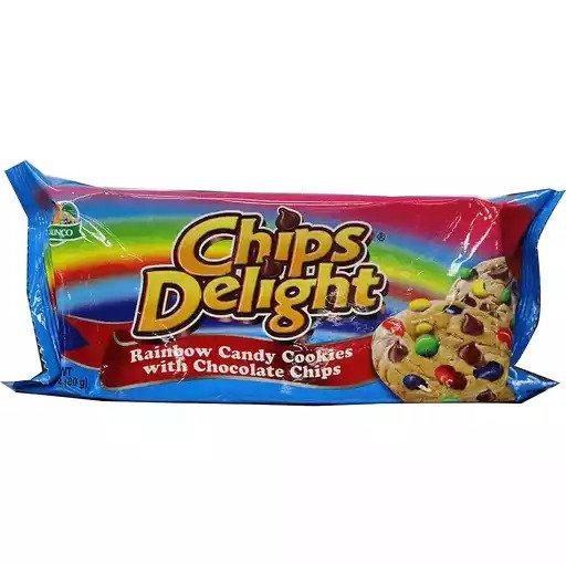Chips Delight Rainbow Candy Cookies Snackpack - 80g