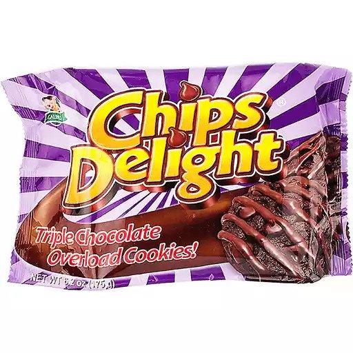 Chips Delight Triple Choco Overload Cookies - 175g