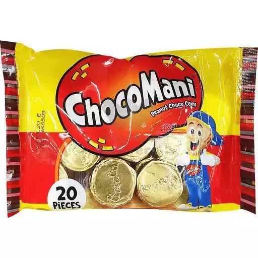 Choco Mani Chocolate Coins - 20pcs