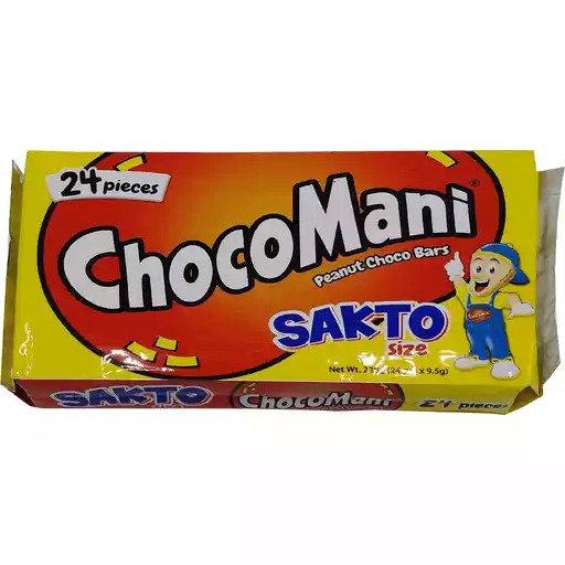 Choco Mani Chocolate Sakto - 24pcs