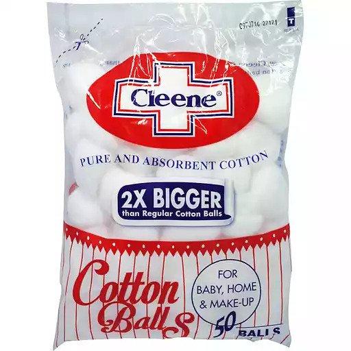 Cleene Cotton Balls 2xbigger 50s