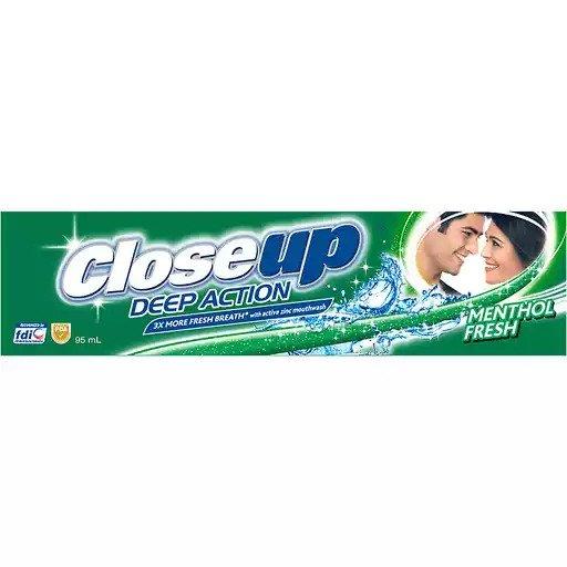 Close Up Toothpaste Menthol Fresh - 95ml