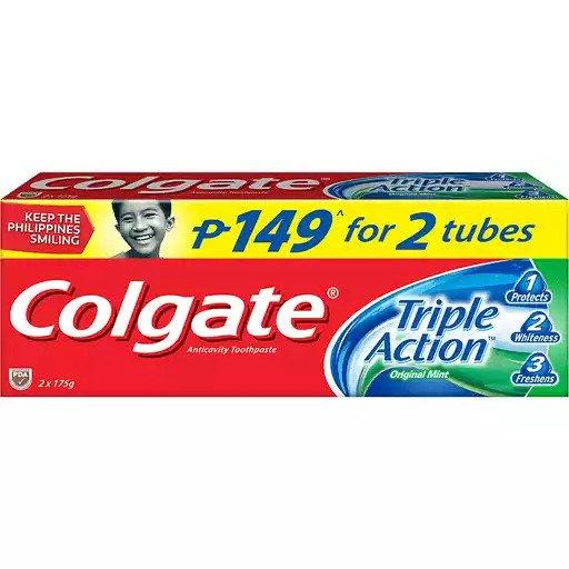 Colgate Triple Action - 175g x 2pcs