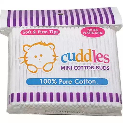 Cuddles Plastic Stem Cotton 200s