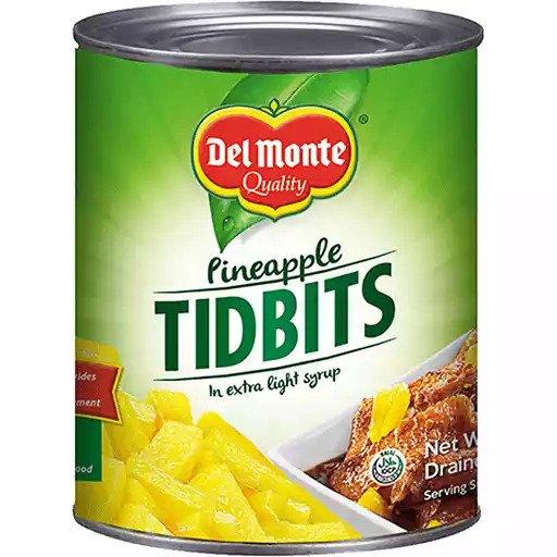 Del Monte Pineapple Tidbits 432g
