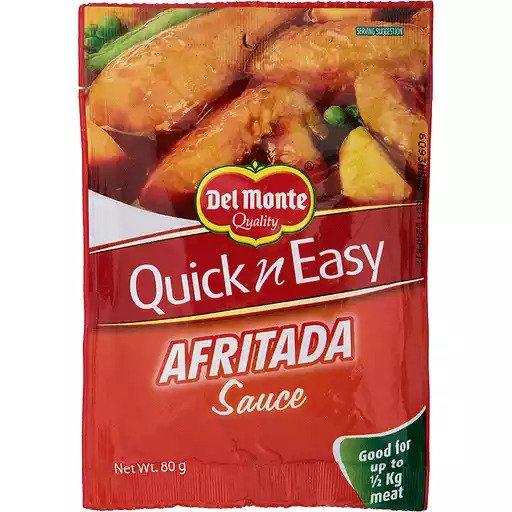 Del Monte Quick N Easy Recipe Mix Afritada 80g