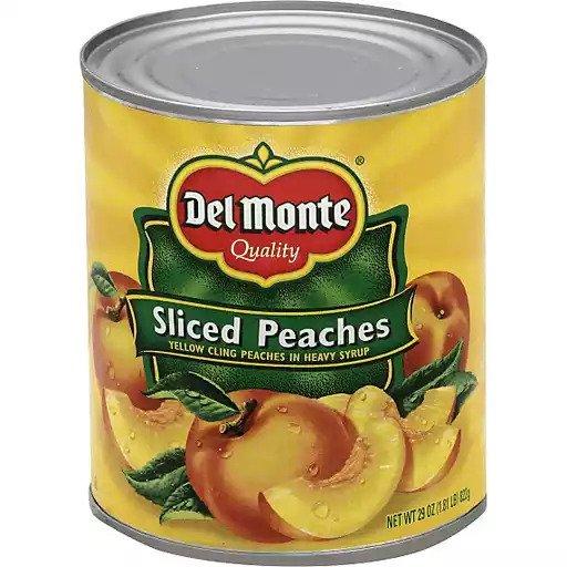 Del Monte Sliced Peaches in Heavy Syrup - 29oz