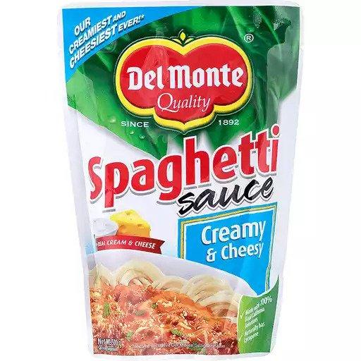Del Monte Spaghetti Sauce Creamy & Cheesy 500g