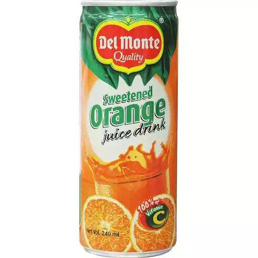 Del Monte Sweetened Orange Juice - 240ml