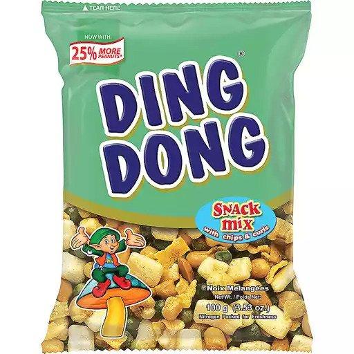Ding Dong Snack Mix, with Chips & Curls, Ding Dong