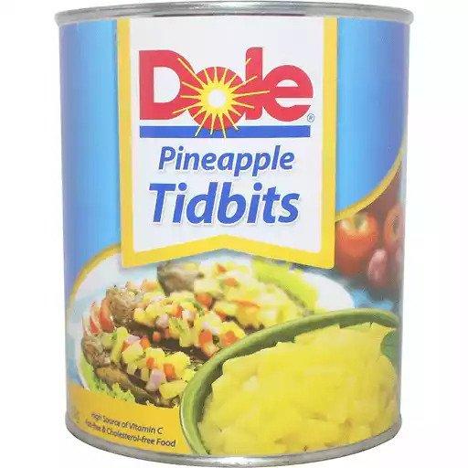 Dole Pineapple Tidbits 822g