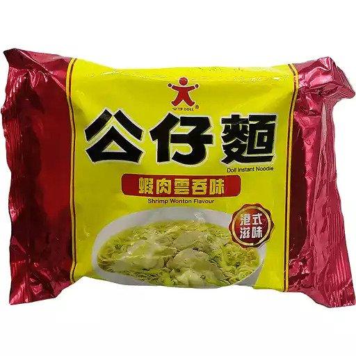 Doll Instant Noodles Shrimp Wonton 100g