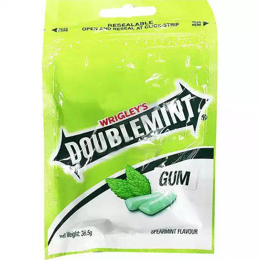 Doublemint Gum Spearmint Resealble 36.5g