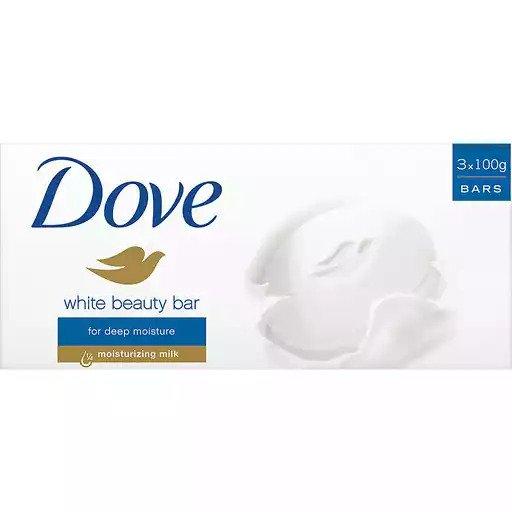 Dove White Beauty Bar - 100g x 3pcs