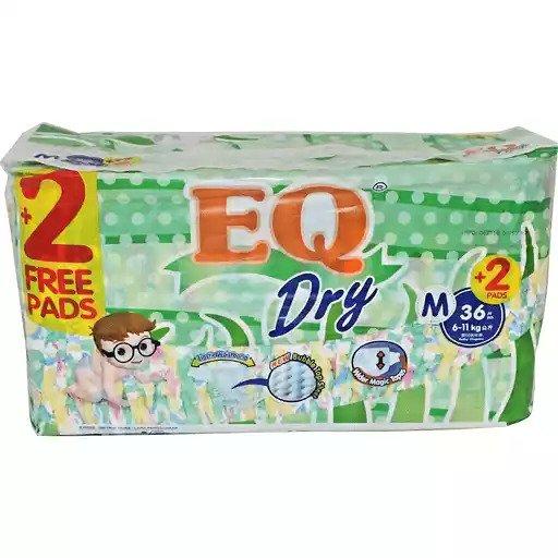 EQ Baby Diaper Dry Eco Pack Medium 36s