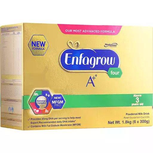Enfagrow A+ Four Powdered Milk Vanilla - 1.8kg