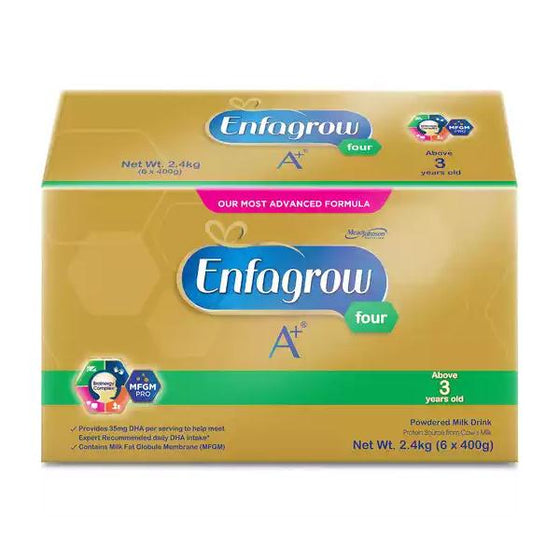 Enfagrow A+ Four Powdered Milk Vanilla 2.4kg