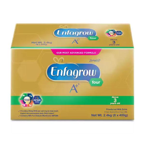 Enfagrow A+ Four Powdered Milk Vanilla 2.4kg