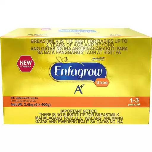 Enfagrow Three A+ (1-3 years) Milk Supplement - 2.4kg